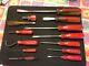 13 Pc Mac Tools Assortment Screwdriver, Pry Bar, Pick, Valve Core, 3/8 Driver +