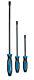 3 Pc. Dominator Curved Pry Bar Set, Blue MAY-14071BL Brand New