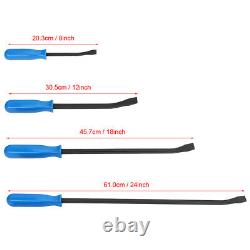4PCS Pry Bar Crowbars Strike Remover Removal Hand Tool Cover Nail Puller