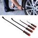 4Pcs Angled Tip Pry Bar Set Reinforced 30° Curved Car Tire Repair Kit