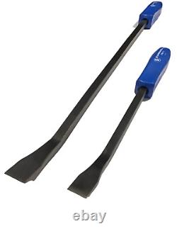 Cornwell Tools USA 2 Piece BLUE Hard Handle Heavy Duty Pry Bar Set PBH12 PBH24