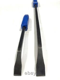 Cornwell Tools USA 2 Piece BLUE Hard Handle Heavy Duty Pry Bar Set PBH12 PBH24