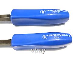 Cornwell Tools USA 2 Piece BLUE Hard Handle Heavy Duty Pry Bar Set PBH12 PBH24