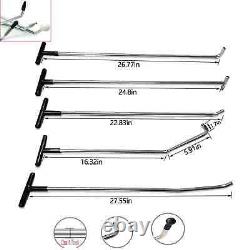 Dent Removal Tool Set Paintless Stainless Steel Pry Bars For Car Body Profession