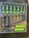 For SNAP ON NEWithSEALED Green 9pc Screwdriver/Pry Bar Set Sgdxpb90bg