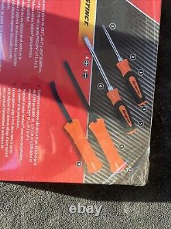 For SNAP ON SGDXPB90Bo 9Pc Orange Soft Grip Screwdriver & Striking Prybar Set