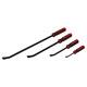 Genuine Sealey AK9105 Angled Pry Bar Set 4pc Heavy-Duty with Hammer Cap M