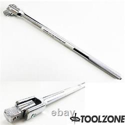 Heavy Duty 20 3/4 Drive Flexi Head 500mm Knuckle Breaker Bar Wrench Ratchet