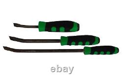 Matco 3pc Curved Tip Pry Bar Set 8 PBG8C, 12 PBG12C, 17 PBG17C Green