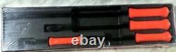 NEW Snap-on Tools Orange 4pc Hard Grip Striking Prybar Set SPBS704AO