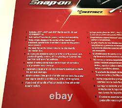SNAP ON TOOL SGDXPB90BDT 9Pc DK GREY Soft Grip Screwdriver & Striking Prybar Set
