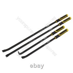 Sealey Heavy-Duty Pry Bar Set with Hammer Cap 4pc