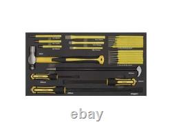 Sealey S01131 Tool Tray with Prybar Hammer & Punch Set 23pc