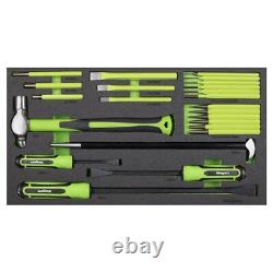 Siegen Siegen Pry Bar, Hammer & Punch Set with Tool Tray 23pc S01279