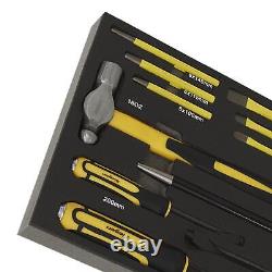 Siegen by Sealey Tool Tray with Pry Bar, Hammer & Punch Set 23pc