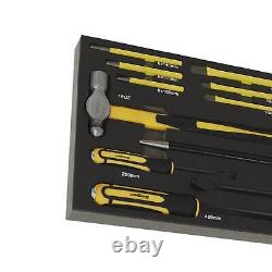 Siegen by Sealey Tool Tray with Pry Bar, Hammer & Punch Set 23pc