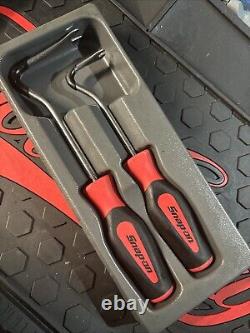 Snap On 2 pc Instinct Non-Marring Red Trim Pad Tool Set Clip Remover ASGP102BR