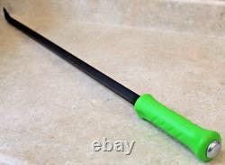 Snap-On 36 Steel Pry Bar GREEN Hard Handle SPBS36A Pre-owned FREE SHIPPING