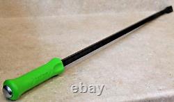 Snap-On 36 Steel Pry Bar GREEN Hard Handle SPBS36A Pre-owned FREE SHIPPING