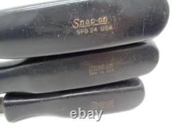 Snap On SPB12 SPB18 SPB24 Hard Black Handle SPB Pry Bar 3 pc Set 12 18 24 USA