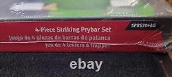 Snap-On SPBS704AG 4-Piece Extreme Green Striking Pry Bar Set