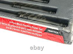 Snap On Tools NEW PBMP703A Indexing Multi-Position 8 12 16 Prybar Set USA