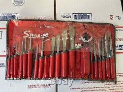 Snap-On Tools USA PPC200K 21pc Punch And Chisel Set with C211A Kit Bag