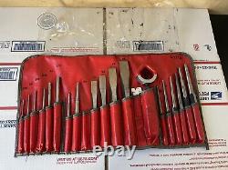 Snap-On Tools USA PPC200K 21pc Punch And Chisel Set with C211A Kit Bag