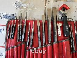 Snap-On Tools USA PPC200K 21pc Punch And Chisel Set with C211A Kit Bag