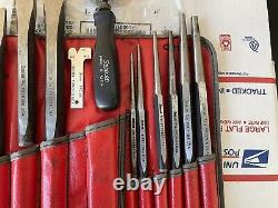 Snap-On Tools USA PPC200K 21pc Punch And Chisel Set with C211A Kit Bag