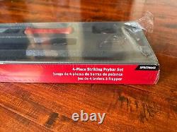 Snap-on Tools 4-Piece Striking Prybar Set SPBS704AR RED MINT NEW IN BOX