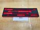 Snap-on Tools RED FOAM ORGANIZER for 5pc Striking Prybar / Demolition Chisel Set