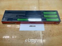 Snap-on Tools USA NEW 4pc GREEN Hard Grip Striking Prybar Set SPBS704AG