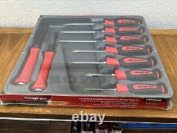 Snap on tools screwdriver set with striking prybar SGDXPB90BR red new