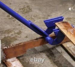 Steel Pallet Pry Bar Buster with Handle recycled timber Demolition Floor Board