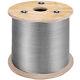 T316 Stainless Steel Cable 1/8 7x7 Steel Wire Rope Cable 500FT Cable Railing Tr