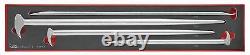Teng Tools TEXPB4 4pc EVA Pry Bar (12, 16 & 20) + 20 Tyre Lever Set